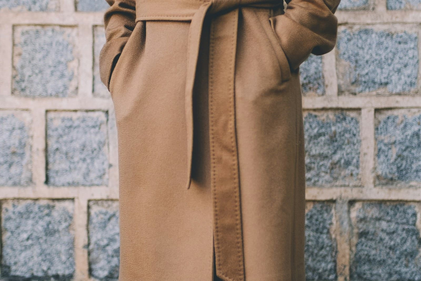 Winter coats and jackets on rack